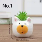 Animal Succulent Pots
