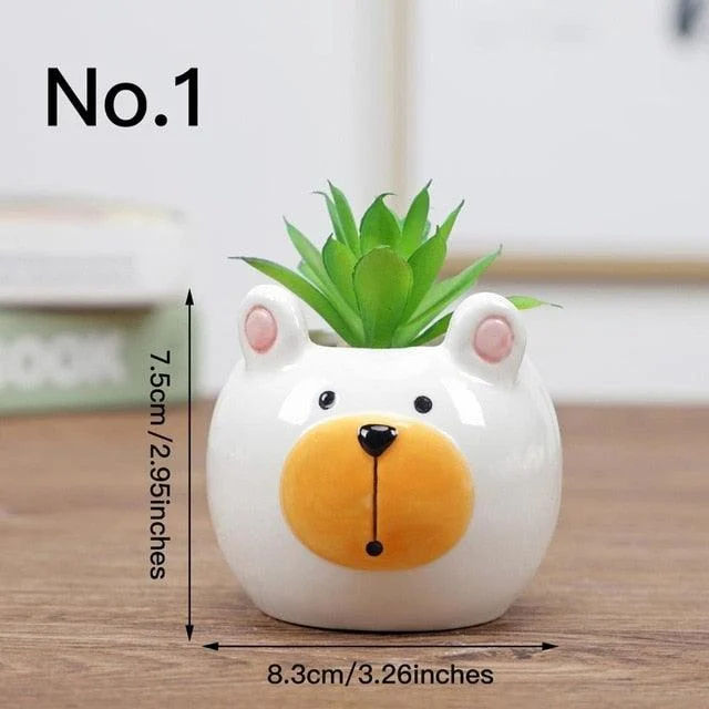 Animal Succulent Pots -