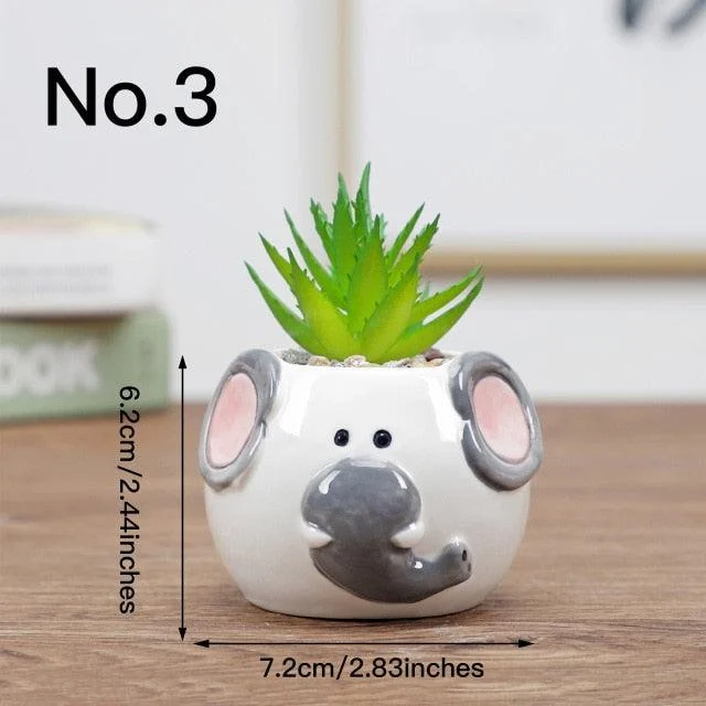 Animal Succulent Pots -