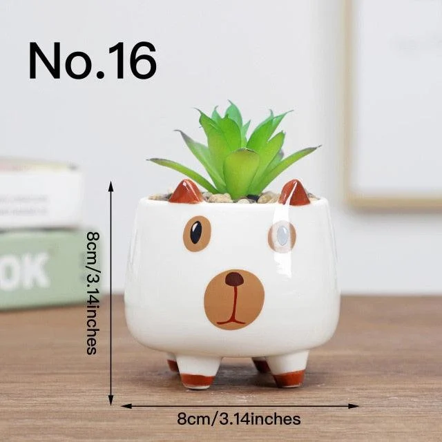 Animal Succulent Pots -