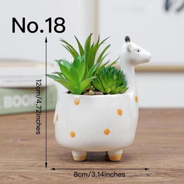 Animal Succulent Pots -