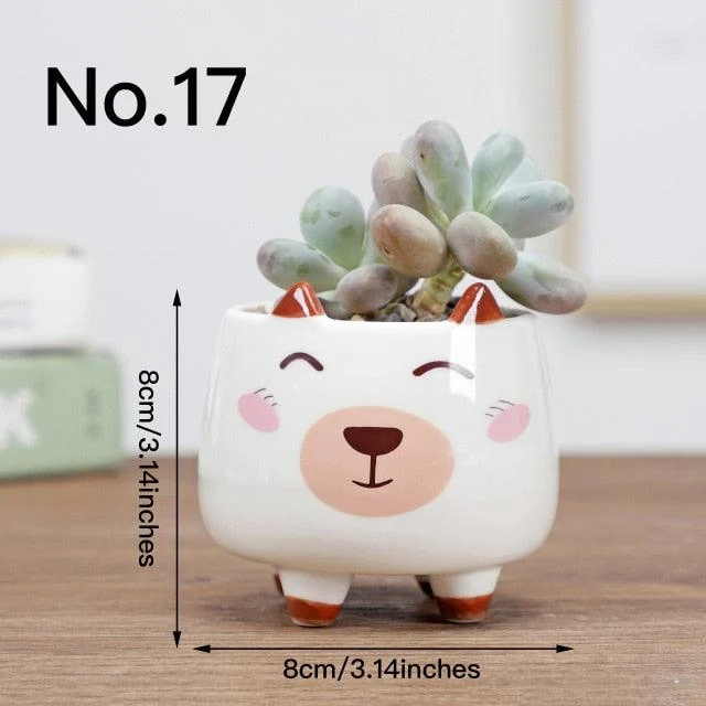 Animal Succulent Pots -