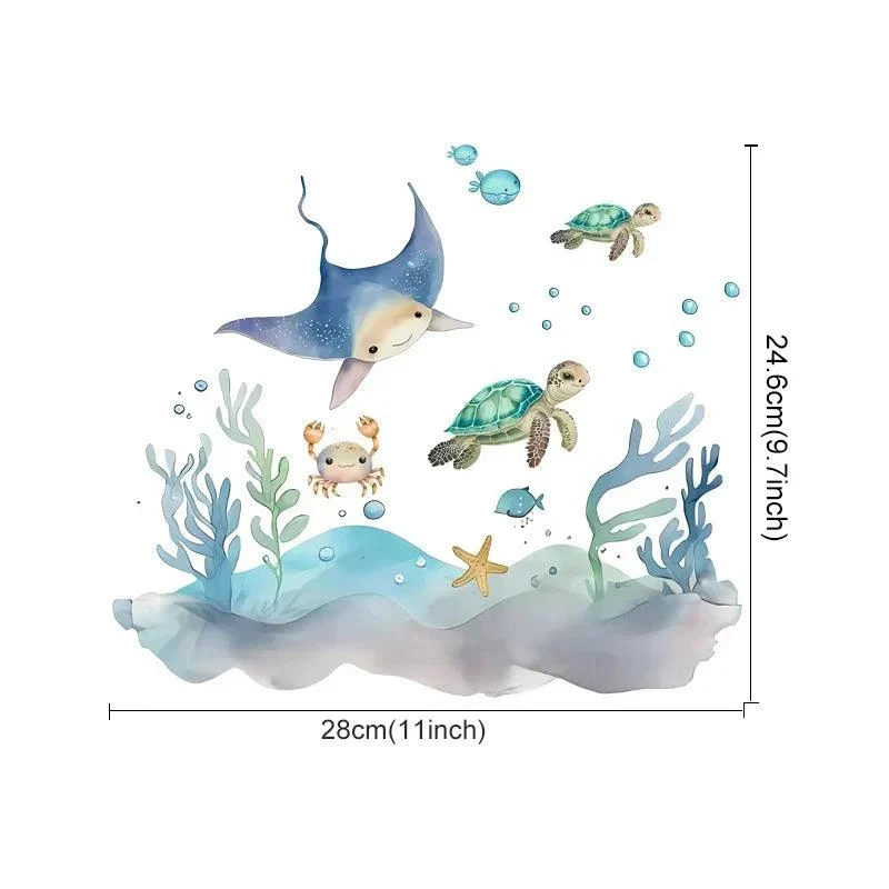 Animals in the Wild Wall Sticker | Atmospheric wall stickers for your child's room -  - #tag1#