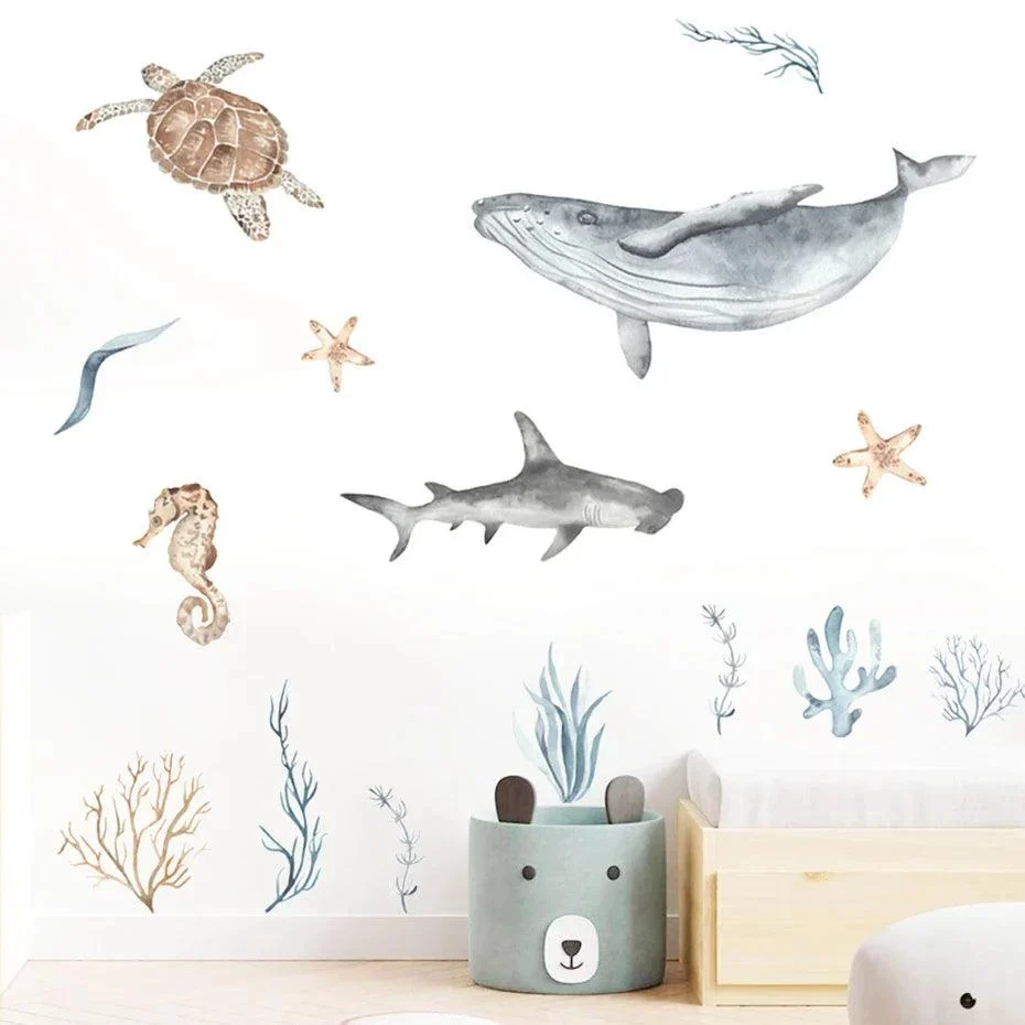 Animals in the Wild Wall Sticker | Atmospheric wall stickers for your child's room -  - #tag1#