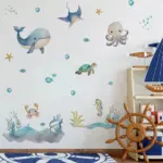 Animals in the Wild Wall Sticker Atmospheric wall stickers for your child s room tag1