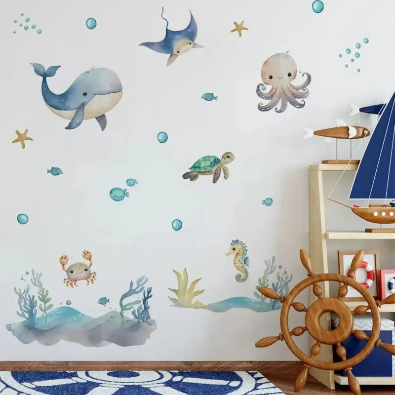 Animals in the Wild Wall Sticker Atmospheric wall stickers for your child s room tag1