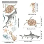 Animals in the Wild Wall Sticker Atmospheric wall stickers for your child s room tag1