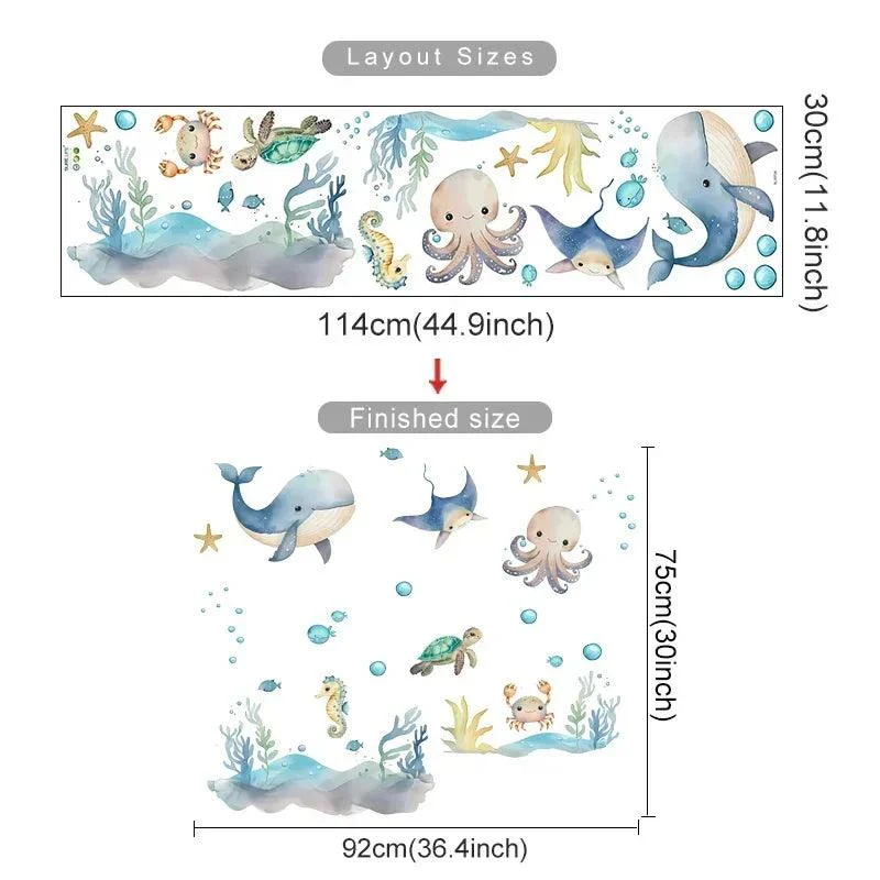 Animals in the Wild Wall Sticker | Atmospheric wall stickers for your child's room -  - #tag1#