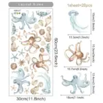 Animals in the Wild Wall Sticker Atmospheric wall stickers for your child s room tag1