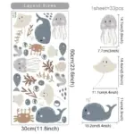 Animals in the Wild Wall Sticker Atmospheric wall stickers for your child s room tag1