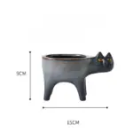Animated Cat Ceramic Vase tag1