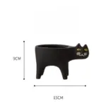Animated Cat Ceramic Vase tag1