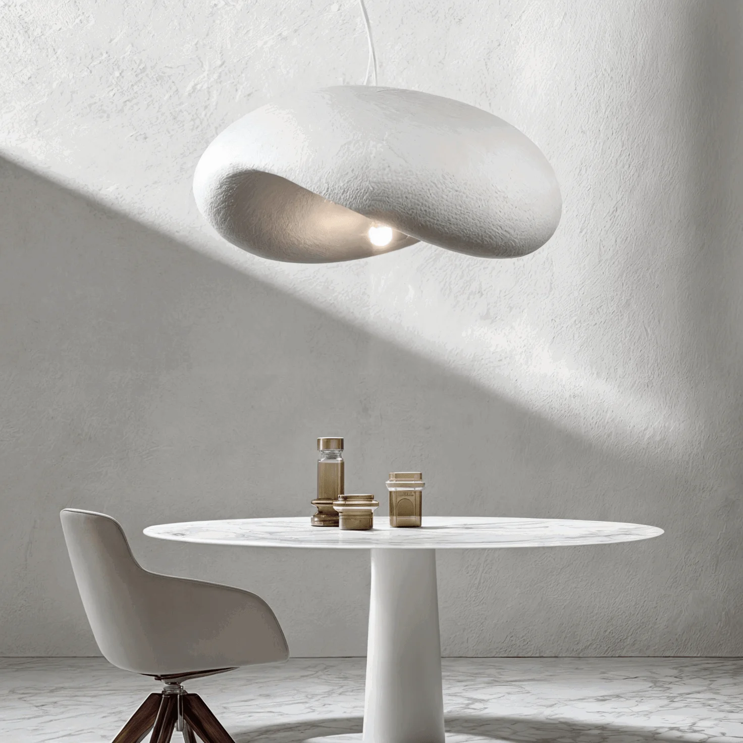 Anne Lamp - Minimalist Resin Ceiling Lamp -  - #tag1#