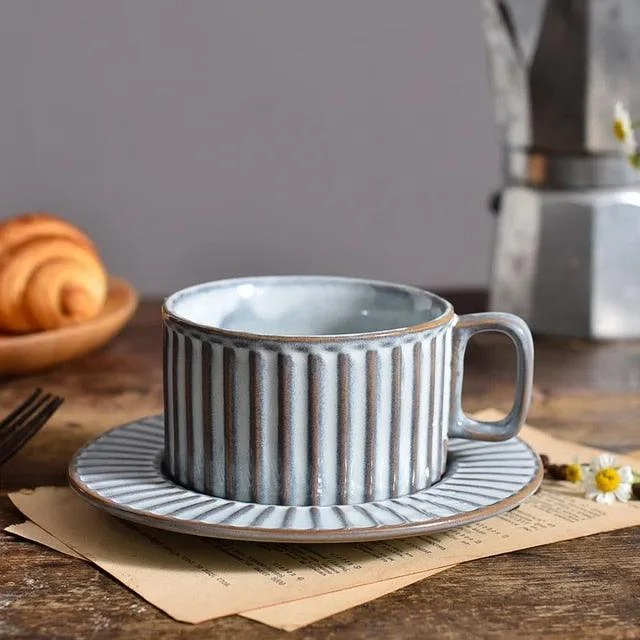 Anthia Retro Ceramic Coffee Mug Set -  - #tag1#