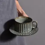 Anthia Retro Ceramic Coffee Mug Set tag1