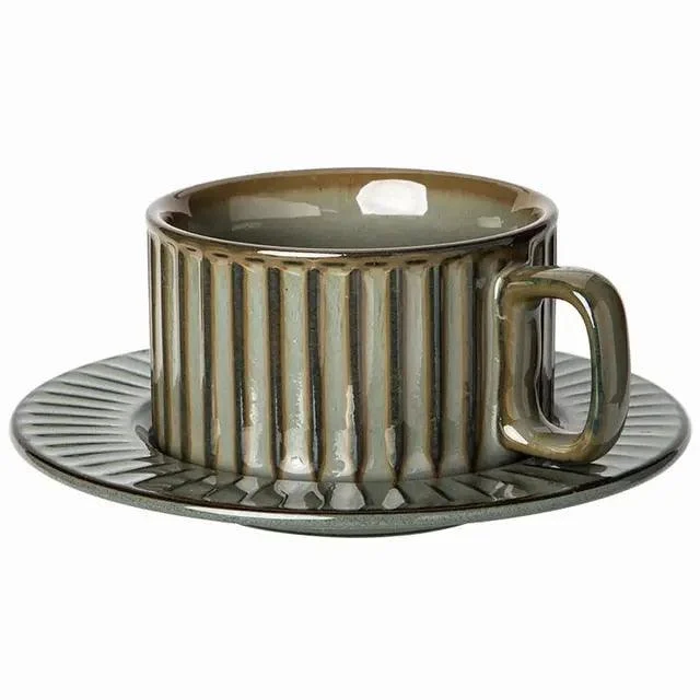 Anthia Retro Ceramic Coffee Mug Set -  - #tag1#