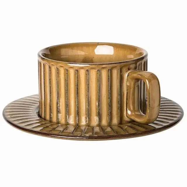 Anthia Retro Ceramic Coffee Mug Set -  - #tag1#