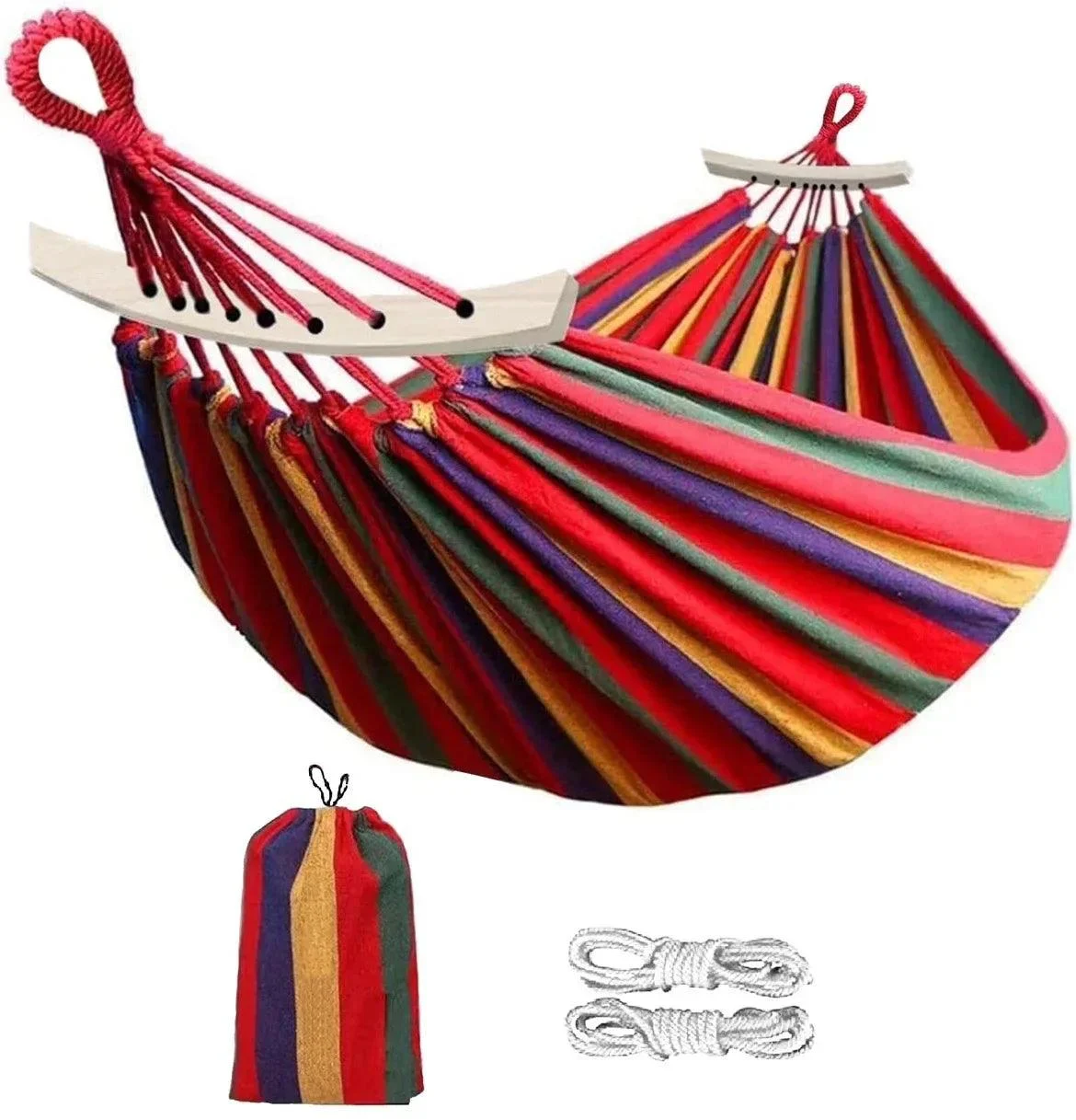 Anti-Rollover Garden Hammock for 2 Persons -  - #tag1#
