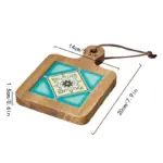 Anti Scalding Pan Coaster Wooden Tile tag1