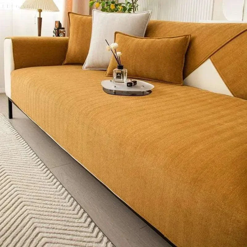 Anti-Slip Sofa Cover in L-Shape - Sofa Protector -  - #tag1#