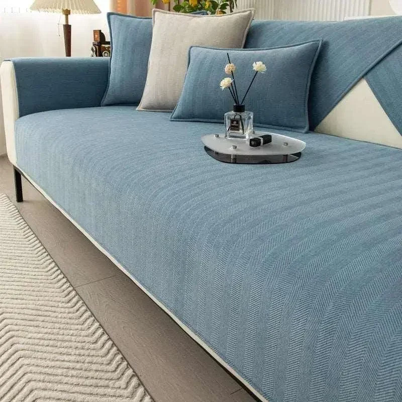 Anti-Slip Sofa Cover in L-Shape - Sofa Protector -  - #tag1#