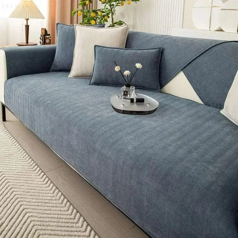 Anti-Slip Sofa Cover in L-Shape - Sofa Protector -  - #tag1#
