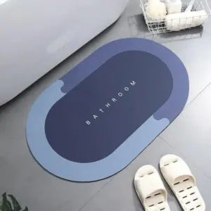 Anti-Slip Super Absorbent Bath Mat: Home Elegance