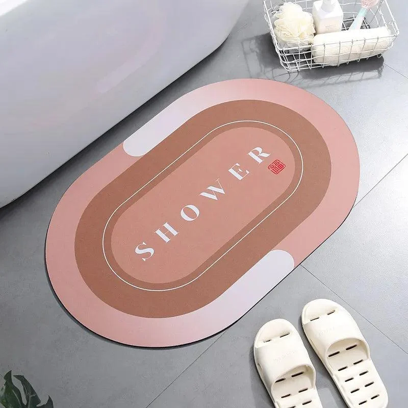 Anti-Slip Super Absorbent Bath Mat: Home Elegance -