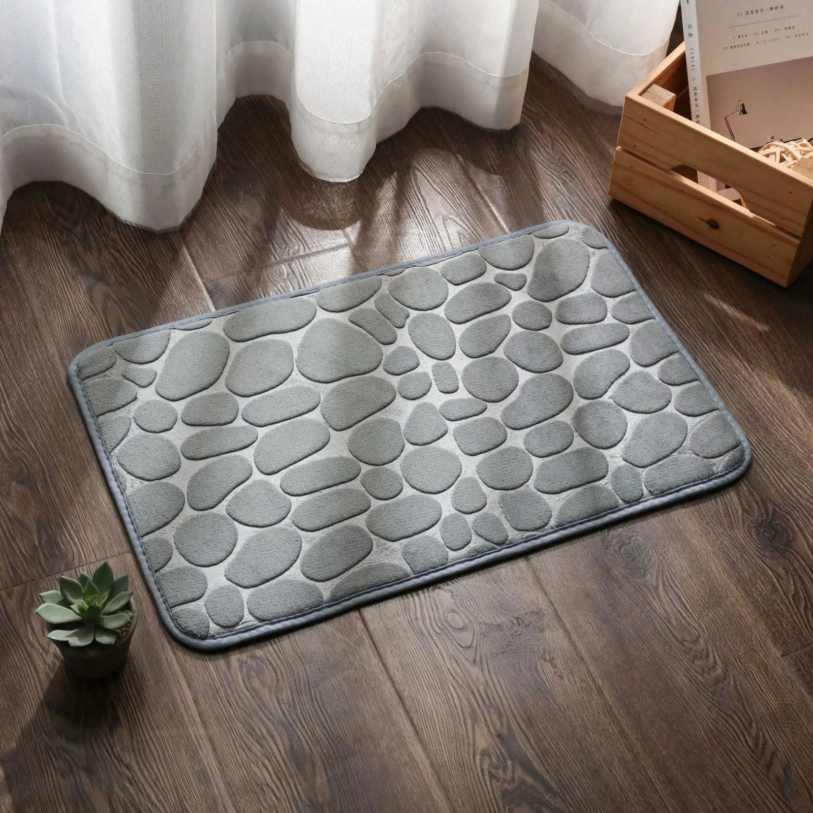 Anti-Slip Super Absorbent Bath Mat: Home Elegance -