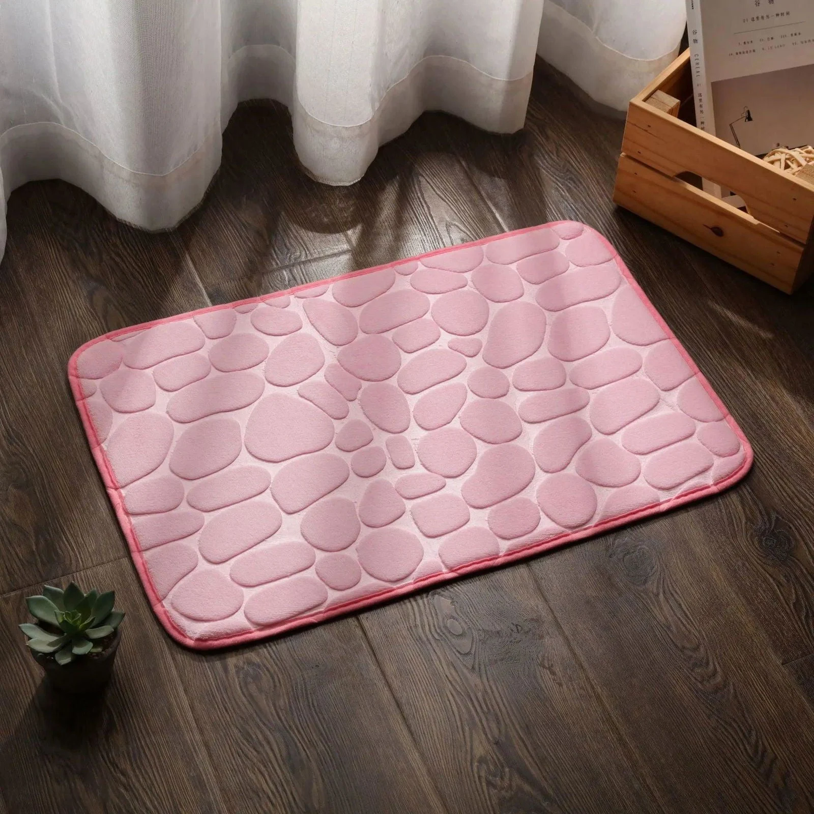 Anti-Slip Super Absorbent Bath Mat: Home Elegance -