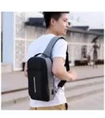 Anti Theft USB Charging Chest Crossbody Bag tag1