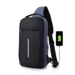 Anti Theft USB Charging Chest Crossbody Bag tag1