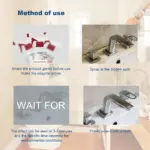 Anti mold spray for silicone joints disinfection deodorant tag1