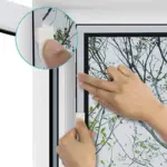 Anti mosquito Self adhesive Window Screen tag1