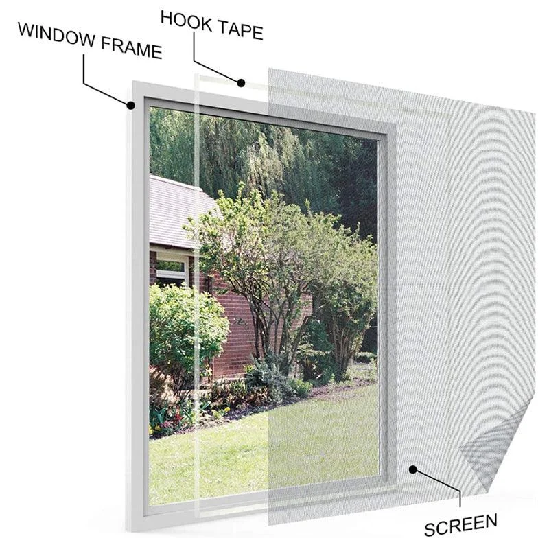 Anti-mosquito Self-adhesive Window Screen -  - #tag1#