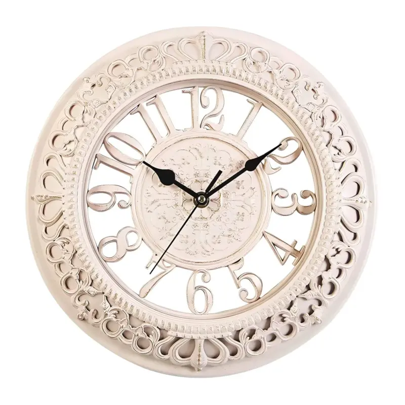 AntikeEleganzWanduhr KlassischesDesignmitCharmantenDetails
