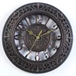 AntikeEleganzWanduhr KlassischesDesignmitCharmantenDetails3