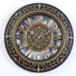AntikeEleganzWanduhr KlassischesDesignmitCharmantenDetails4
