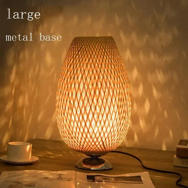 AntiqueBamboo - Vintage Bamboo Table Lamp -  - #tag1#