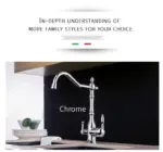 Antique Kitchen Purify Faucets Tap Cold and Hot 360 Rotation with Water Purification Features tag1