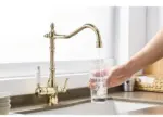 Antique Kitchen Purify Faucets Tap Cold and Hot 360 Rotation with Water Purification Features tag1