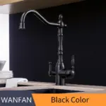 Antique Kitchen Purify Faucets Tap Cold and Hot 360 Rotation with Water Purification Features tag1