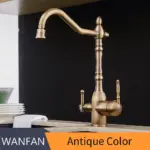 Antique Kitchen Purify Faucets Tap Cold and Hot 360 Rotation with Water Purification Features tag1