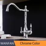 Antique Kitchen Purify Faucets Tap Cold and Hot 360 Rotation with Water Purification Features tag1
