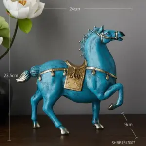Antique Stallion Horses