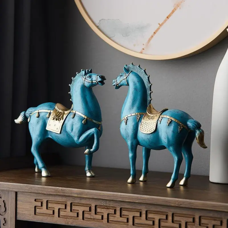 Antique Stallion Horses tag1