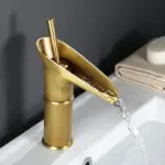 Antique Waterfall Bathroom Sink Faucet tag1