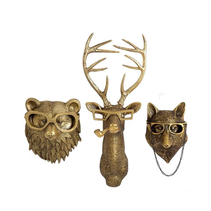 Antique Wildlife Wall Decor -  - #tag1#
