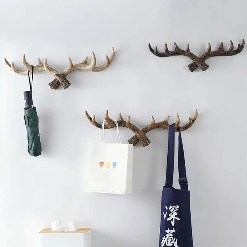 Antler coat rack - Rural - Attractive coat rack - Deer antlers - Corridor -  - #tag1#