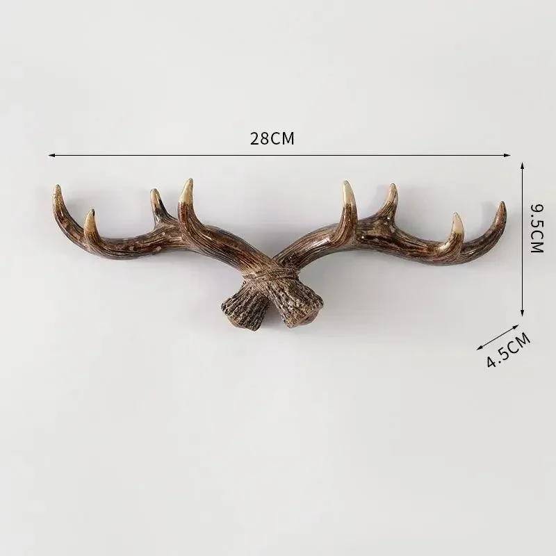 Antler coat rack - Rural - Attractive coat rack - Deer antlers - Corridor -  - #tag1#
